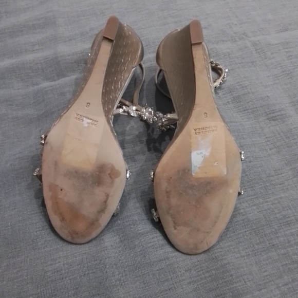 Badgley Mischka Jeweled Wedding/Evening Shoes - Picture 6 of 6